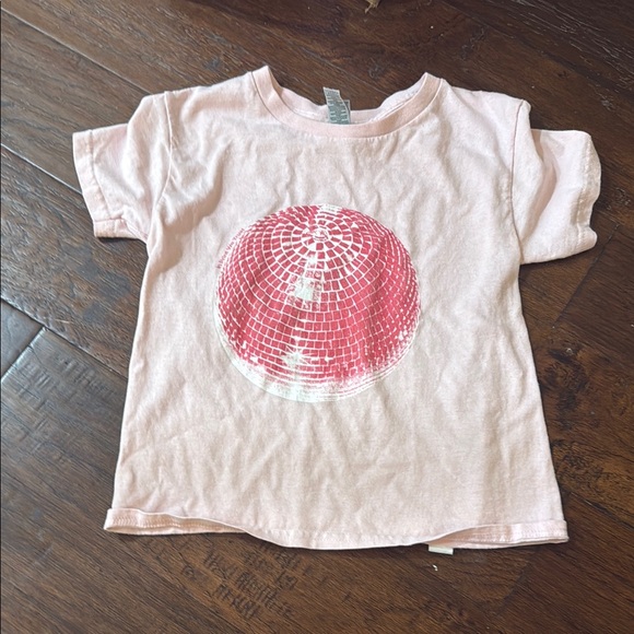 Pink in Print We Trust Disco Ball T-Shirt - Picture 1 of 3